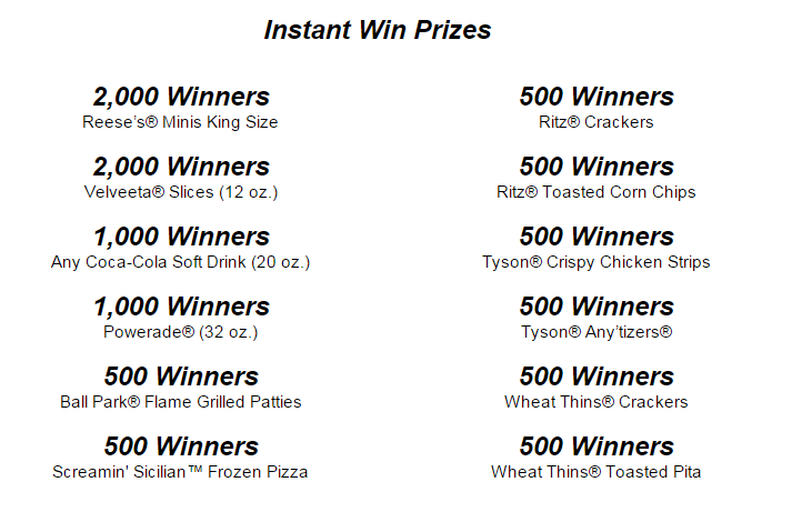 ralphs instant prizes