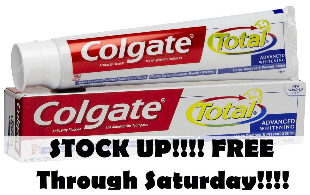 Colgate Total free