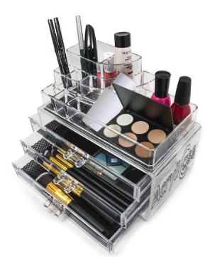 acrylic makeup organizer