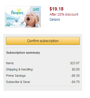 pampers prime day