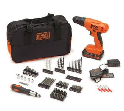 black and decker drill 100ct