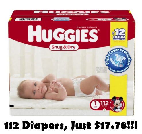 huggies diapers 112