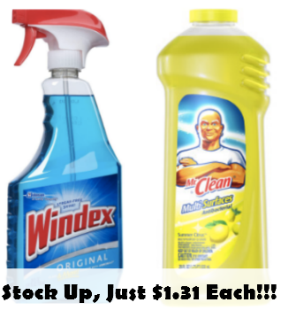 windex mr clean