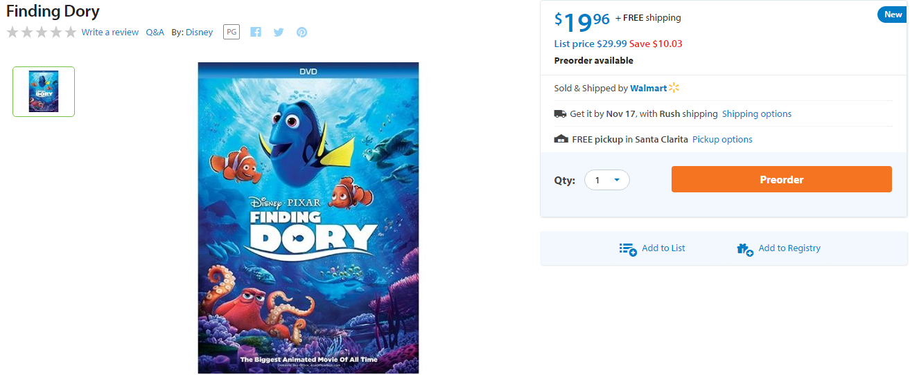 dory-shopping