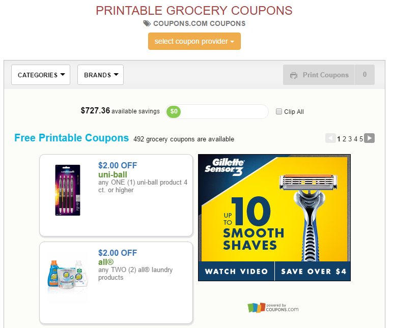 mysavings-grocery-coupons