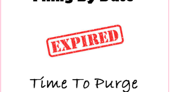 Filing By Date Method: Expired Coupon Inserts to Purge! (Updated 7-5-20)