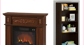 ENDS TODAY! HUGE Furniture Sale; $4.70 Bookcases, $6.33 TV Stands, $29.99 Electric Fireplaces, & More!!! Replace Your Furniture For Just About FREE!!!