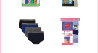 HOT Deal On Underwear For The Whole Family! MultiPacks, Just $4!!!