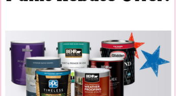 AWESOME Home Depot or Lowes Paint Rebate Offer!!!