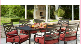 Get $200 Off This 7 Piece Patio Dining Set, Today Only!!! Just $399, Regularly $600!!!