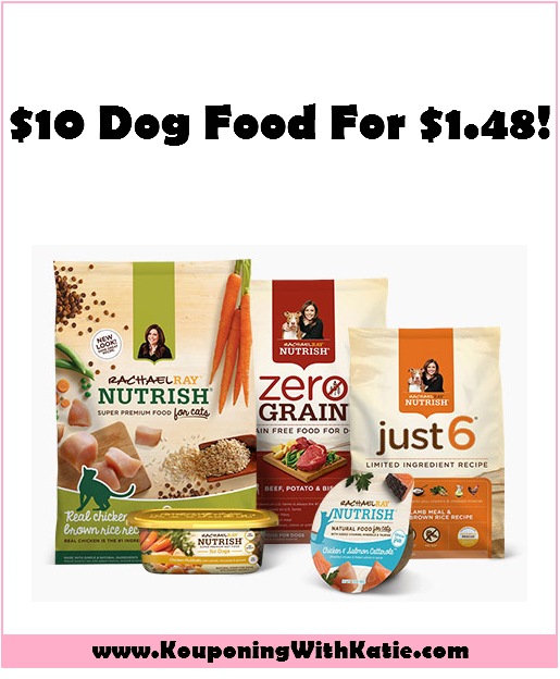 $10 Rachael Ray Dog Food For Just $1.48 At Walmart With Hot New Coupon ...