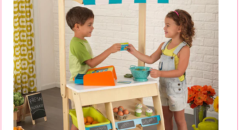 Save Half Off This KidKraft Grocery Marketplace + 105 Piece Food Playset, TODAY ONLY!!!