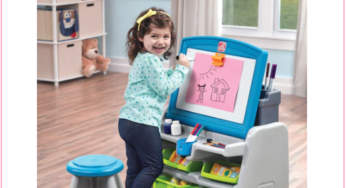 $90 Easel Desk & Stool Storage Set For $25!!! HOT DEAL!!!