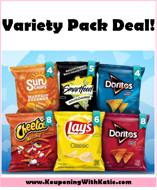 HOT $10 Frito Lay 35ct Variety Pack Delivered!!! – Kouponing With Katie