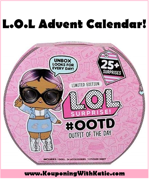 L.O.L. Surprise Advent Calendar, Available Now!!! Kouponing With Katie