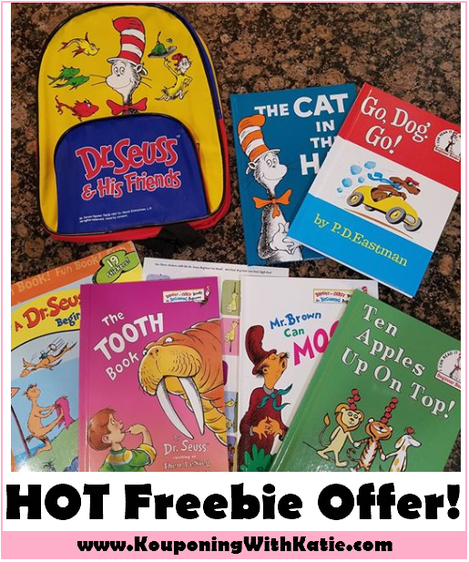 Great Gift Idea Grab 5 Dr Seuss Books Plus Free Backpack Just 5 95 Delivered Kouponing With Katie