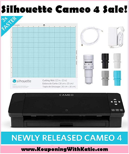 GREAT PRICE on The Silhouette Cameo 4 Starter Bundle; Just $224.99 (Reg ...