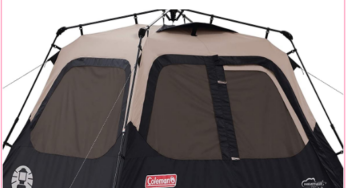Coleman 4-Person 60-Second Cabin Tent, Just $44 From Walmart (Reg $100)!!!
