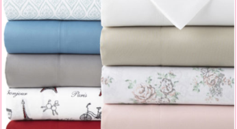 Ultra-Soft Microfiber Sheet Sets, On Sale For Just $8.39 From JCPenney (Reg $30)!!!
