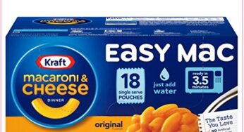 $0.33 Delivered Easy Mac Single Serve Packets (Just $6 For The Whole Box!)!!!
