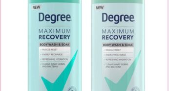 Grab Money Maker Men’s & Women’s Degree Maximum Recovery Body Wash At Walmart!!!