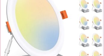$64.24 Ultra Thin Recessed Lighting TWELVE-Pack, Reg $120!!!