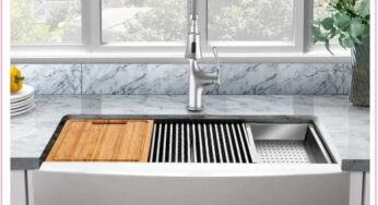 $366.75 All In One Farmhouse Stainless Steel Sink + Faucet + Accessories, Today Only From Home Depot!!!