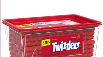 $10.94 Delivered FIVE POUND Tub Twizzlers; Perfect For Snacking, Lunchboxes, & Summer Break!!!