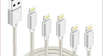 FIVE Pack iPhone MFi Certified Lightning Cables, Just $5.99 On Amazon (Reg $25)!!!