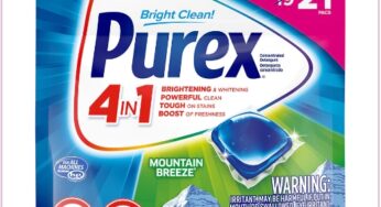 Stock Up On Purex 4-in-1 Laundry Detergent Pacs For Just $1.49 At Walgreens (Reg $8)!!!