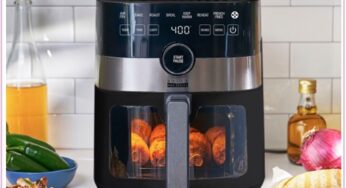 $44.99 Large 5.3qt Bella Pro Series Air Fryer WITH VIEWING WINDOW; Fry Without Oil (Reg $110)!!!