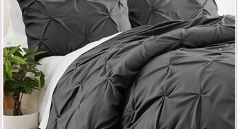 Beautiful Pinch Pleat 3-Piece Duvet Cover Set, Just $18.99 (Reg $120)!!!