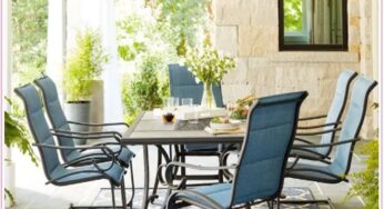 RUN!!! 7 Piece Hampton Bay Patio Dining Set Just $392, TODAY ONLY (Reg $800)!!!