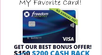 HOT $225 Bonus Cash Offer + 5% Back On Gas From Chase, NO Annual Fees!!!