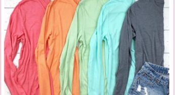 $12.99 Beautiful Lightweight Layering Tees, Regularly $24 (23 Color Options!)!!!