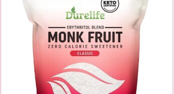 $23.99 Durelife Monk Fruit Sweetener White Sugar Substitute, 5lbs (Reg $38)!!!