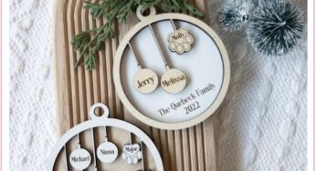 Personalized Tree Ornaments, Just $25.99 Delivered From Jane! Great Gift Or Decor Idea!!!