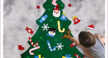$13.99 Kids DIY Felt Christmas Tree Delivered; Perfect For Little Ones!!!