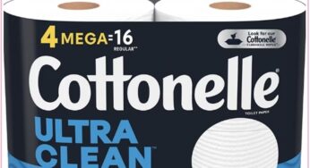 Cottonelle Ultra CleanCare Toilet Paper, Just $0.21 Per Regular Roll ($3.28 per pack!)!!!