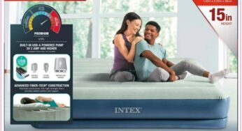 $39.97 Intex Dura-Beam Air Mattress w/Built In PUMP From Walmart!!!