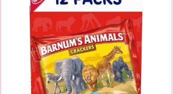 12ct Case Barnum’s Animal Cracker Snack Packs, Just $2.69 Delivered From Amazon (Reg $7)!!!