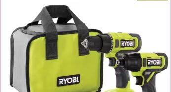 HOT Gift Idea!!! Ryobi 2-Drill Set + 2 Batteries & Charger, Just $99 (Reg $140)!!!