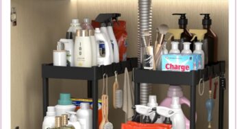 $23.99 Under Sink Storage 2-Pack Set; Great To Organize Your Kitchen/Bathroom!!!