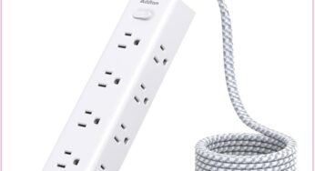 15-Outlet, 10ft Surge Protector Power Strip (+3 USB’s!), Just $13.99 With New Amazon Sale!!!