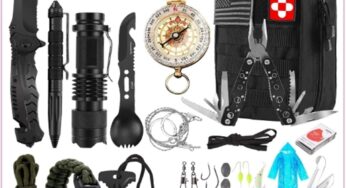 $17.49, 32-Pcs Survival Gear Emergency Kit; GREAT Dude Gift Idea!!!
