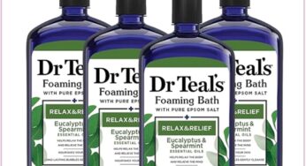 Dr Teal’s Relax & Relief Eucalyptus Foaming Bath w/Pure Epsom Salt 4pk, Just $17.61 Delivered!!!