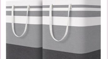 Freestanding Collapsible Large Clothes Hamper TWO PACK, Just $15.99 From Amazon!!!