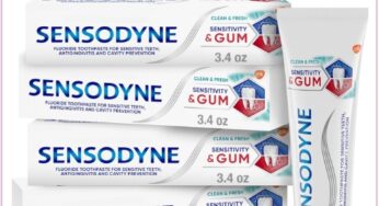 Get $25 Sensodyne Sensitivity Toothpaste 4-Pack With Limited Time Deal For $12.55!!!