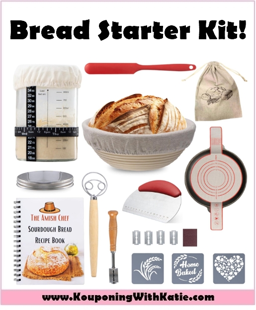 Complete Sourdough Bread Starter Kit Sale, Just $44.95! Great Gift Idea (Reg $70)!!!