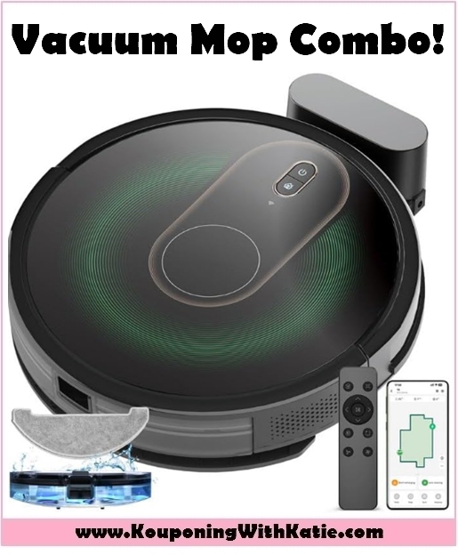 $59.99 Self Charging T8 Vacuum AND MOP Robot; Perfect For Pets, Kids, & More!!!